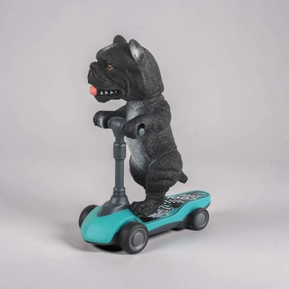 Speelgoed Dinosaurus Pull Back Scooter Set Race Auto - Image 4