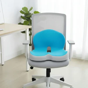 Stoelkussen Ergonomisch Zitcomfort Traagschuim Bureau Auto