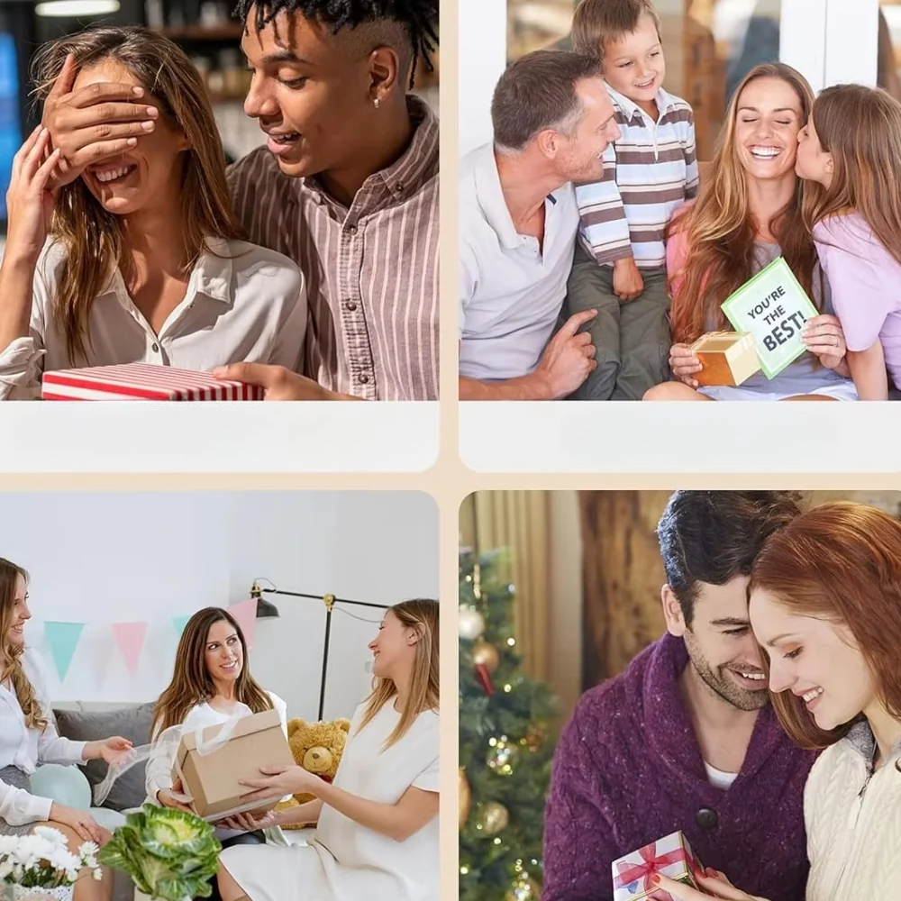 Moederdag Cadeau Ringen Dames Stapelbaar Verstelbaar Set - Image 6
