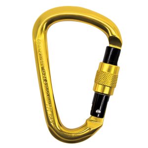 USClimb Mosquetão HMS Gold alumínio trava keylock