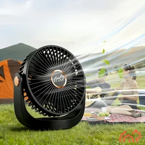 Ventilatore Portatile USB Ricaricabile Scrivania Silenzioso
