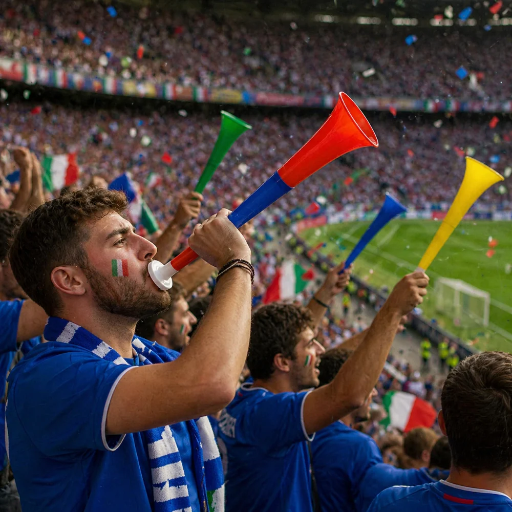 Vuvuzela Mondiali Calcio Tifosi Trombetta Stadio Rumore Manuale - Image 2