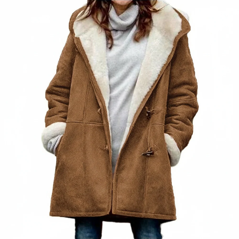 Winterjas Voering Capuchon Dames