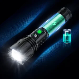 Zaklamp LED Oplaadbaar Tactisch Krachtig Waterdicht