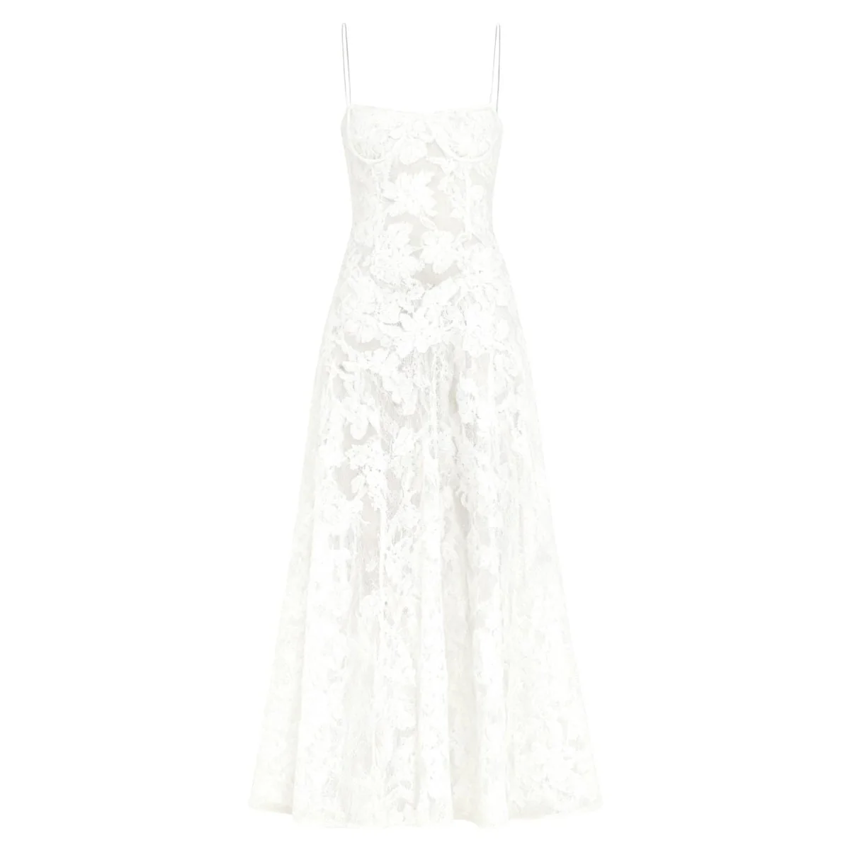 Abito Maxi Donna Corsetto Schiena Allacciata - Image 7
