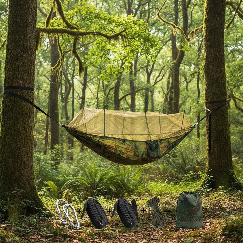 Amaca Campeggio Zanzariera Relax Outdoor - Image 3
