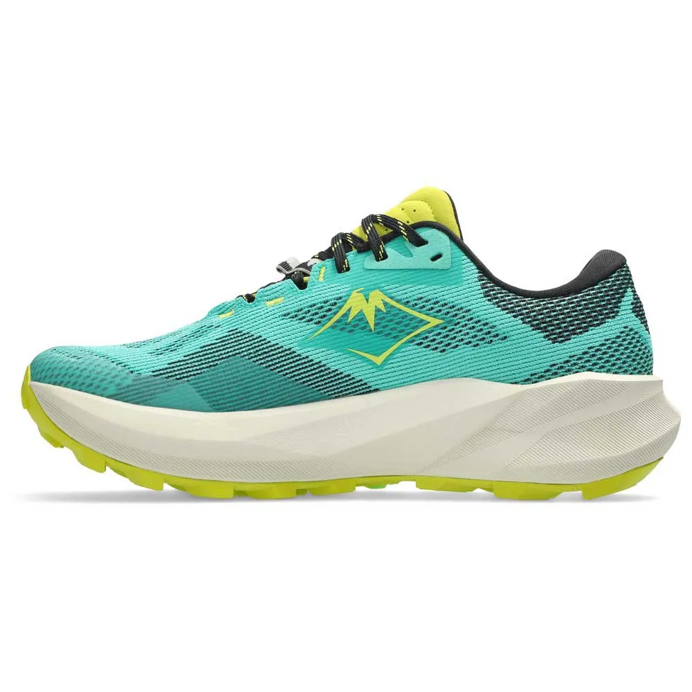 Asics Trabuco 14 - Aurora Green / Light Dust - Image 4
