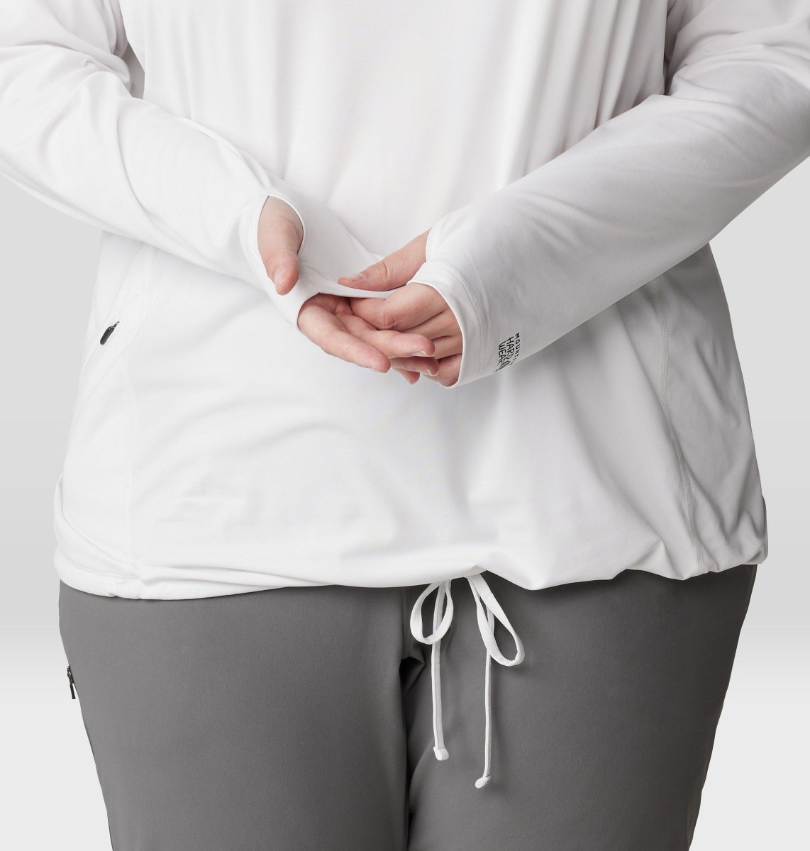 Moletom Longo de Manga Comprida para Mulheres Crater Lake™ – Tamanho Plus - Image 4