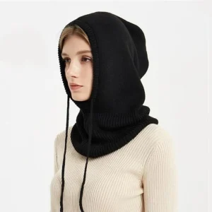 Berretto Cashmere Maglia Costine Morbido Caldo Comfort