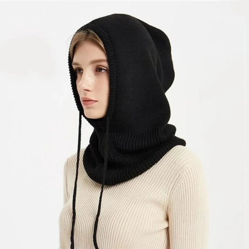 Berretto Cashmere Maglia Costine Morbido Caldo Comfort - Image 2