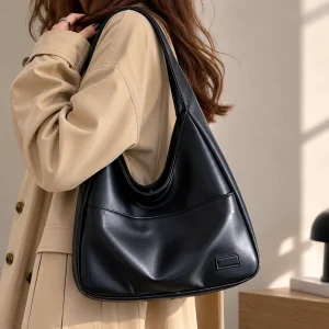 Donna Borsa Spalla Borsa Casual Multi Tasche Uso Quotidiano