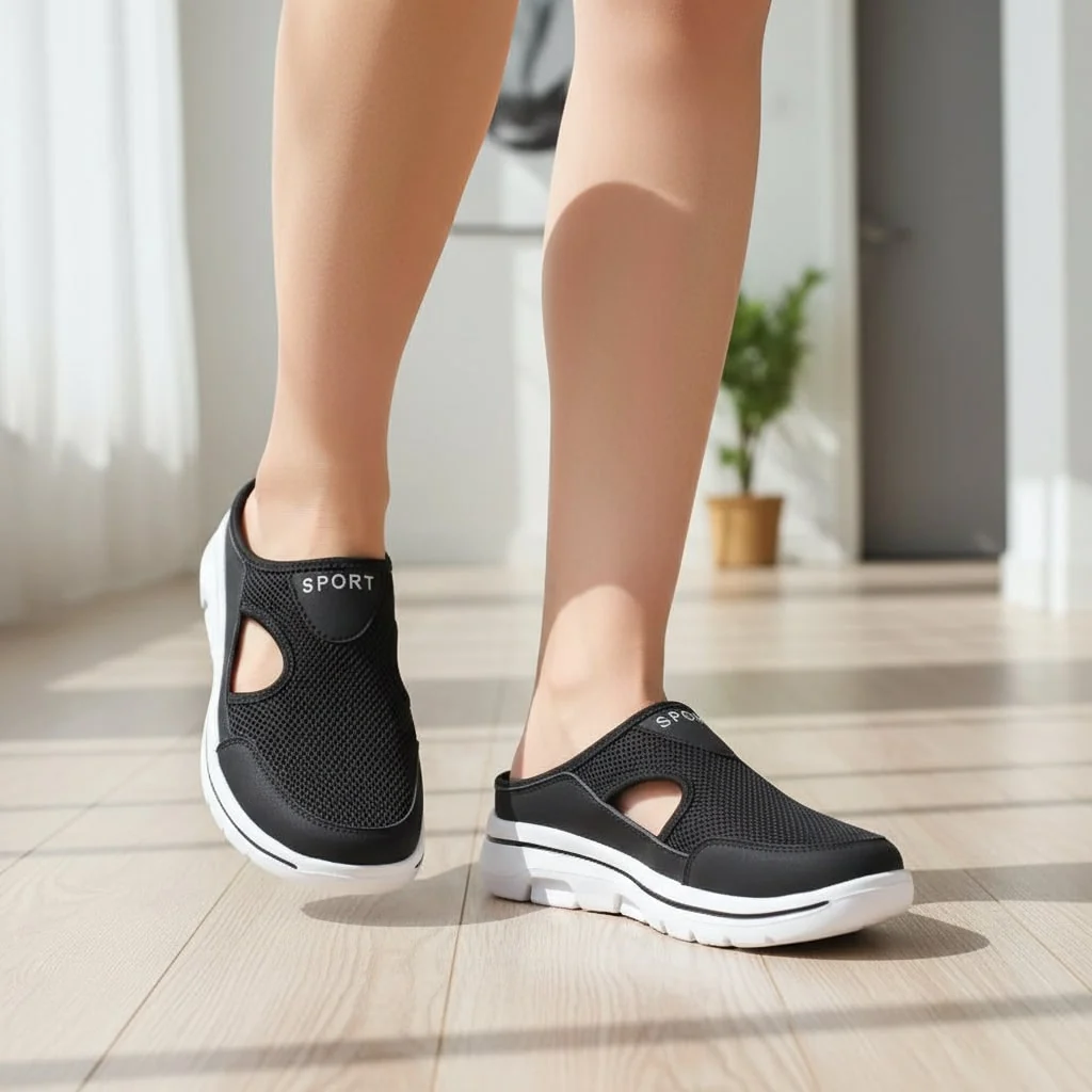 Ciabatte Sportive Slip-On Design