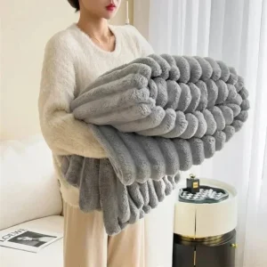 Coperta Calda Peluche Morbida Oversize Casa Letto