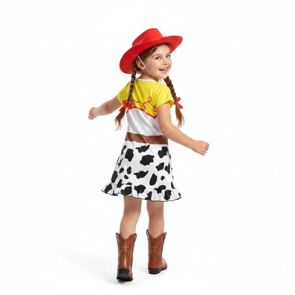 Costume Halloween Abito Cowgirl Outfit Divertente - Image 2