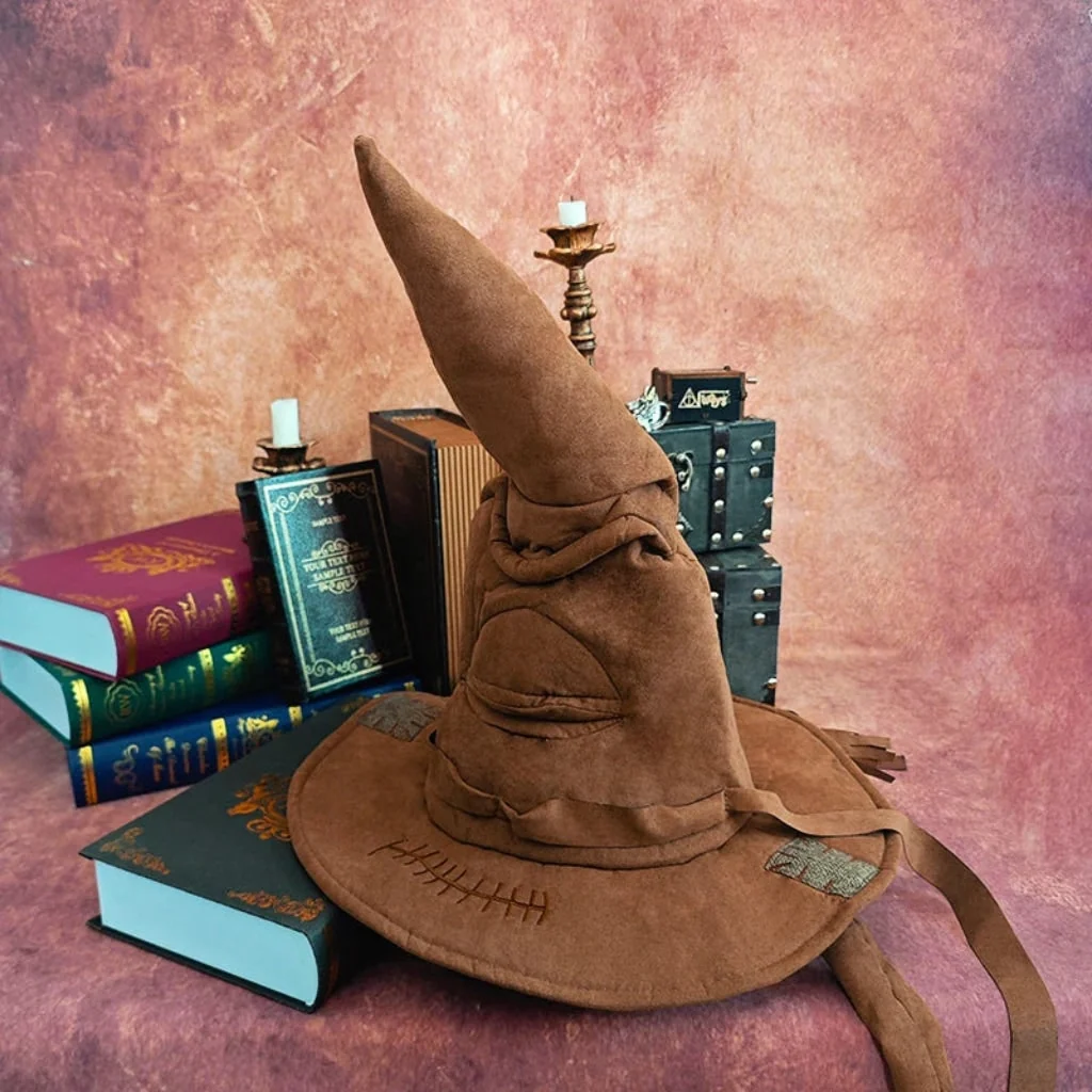 Costume Halloween Cappello Strega Punta Classica