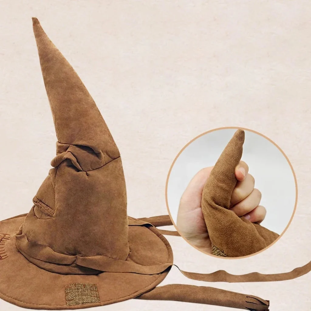 Costume Halloween Cappello Strega Punta Classica - Image 5