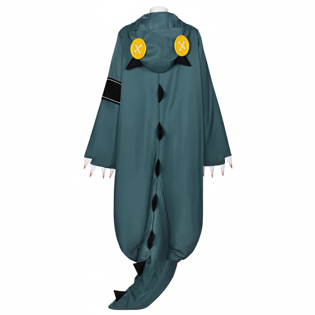 Costume Halloween Kigurumi Dinosauro Felpa Zip - Image 5