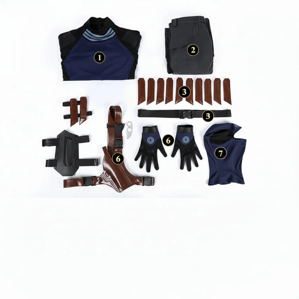 Costume Halloween Outfit Tattico Eroe d'Azione - Image 5