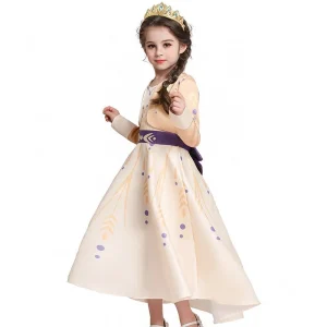 Costumi Halloween Principessa Bambina Abito Corona