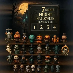 Decorazione Halloween Scatola Conto Alla Rovescia 31 Notti Brivido