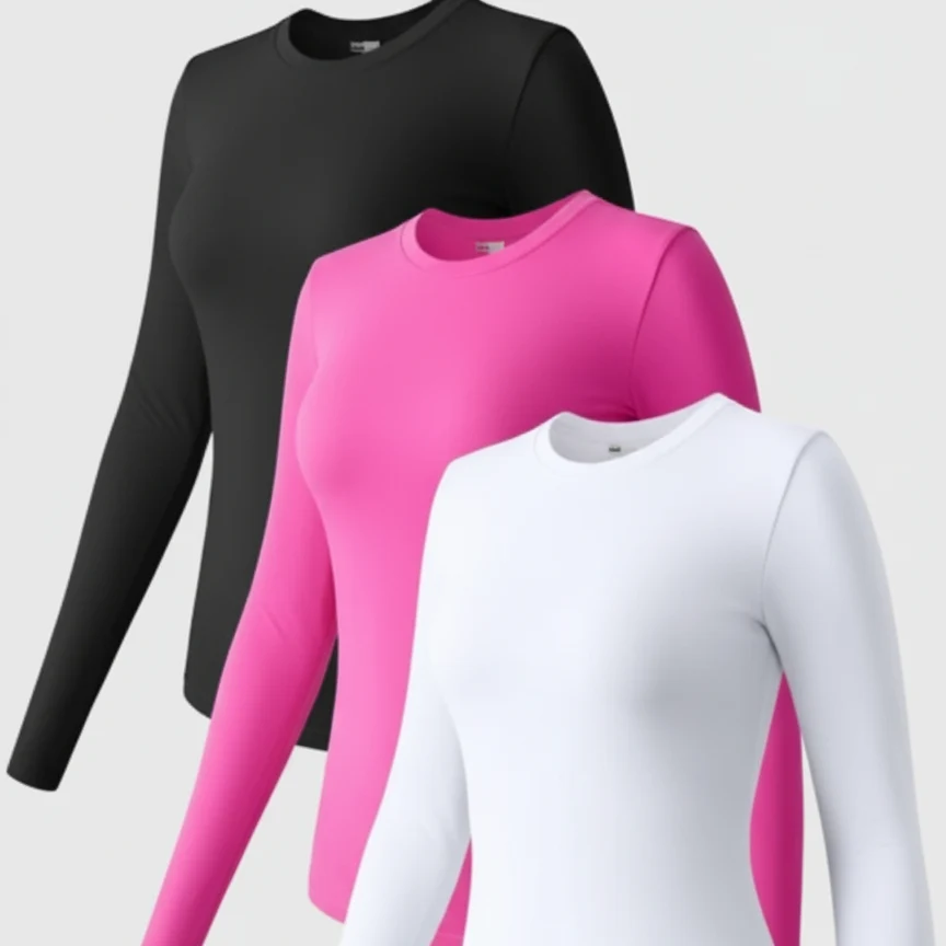 Damesshirt Lange Mouwen Stretch Slim Fit - Image 5