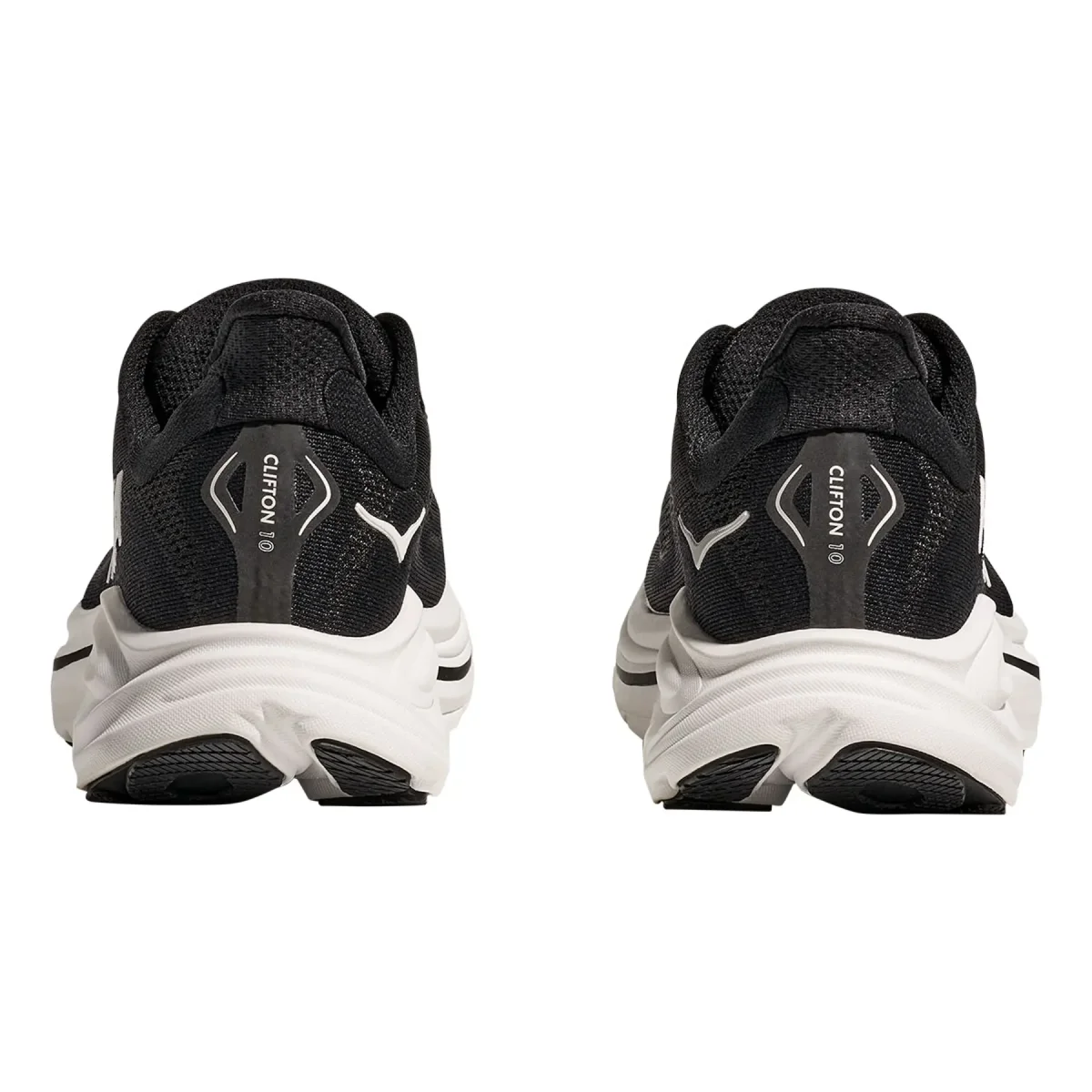 Hoka Clifton 10 Wide - Black/White - Image 8