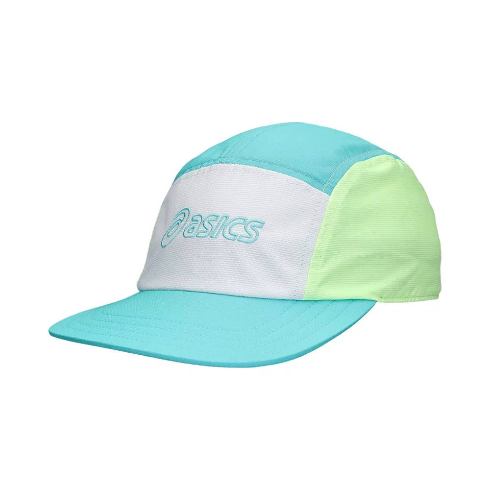 Asics Performance Running 5 Panel Cap - Energy Aqua