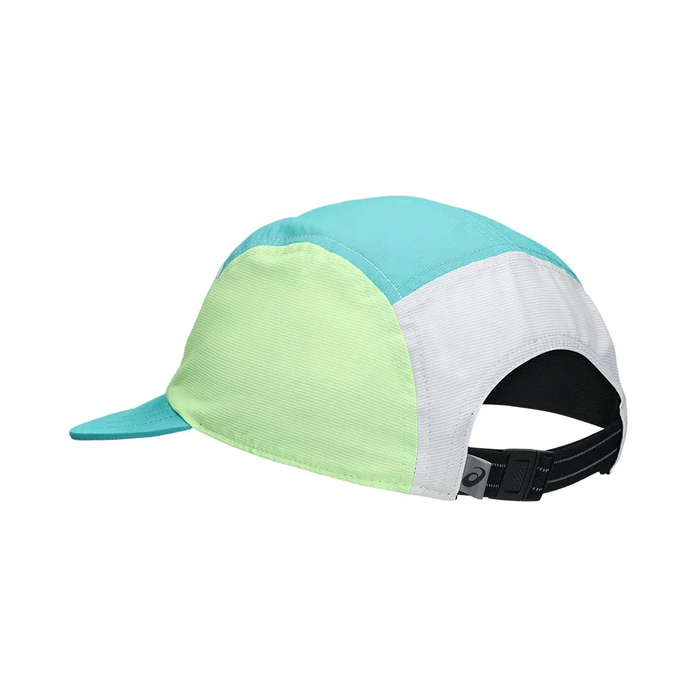 Asics Performance Running 5 Panel Cap - Energy Aqua - Image 3