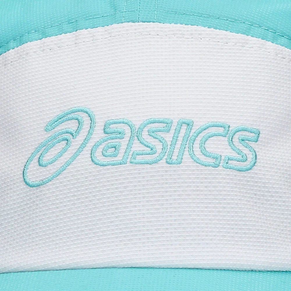 Asics Performance Running 5 Panel Cap - Energy Aqua - Image 4
