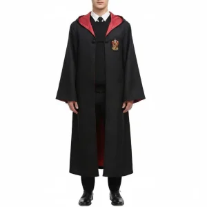 Halloween Costume Mago Cappotto Cappuccio