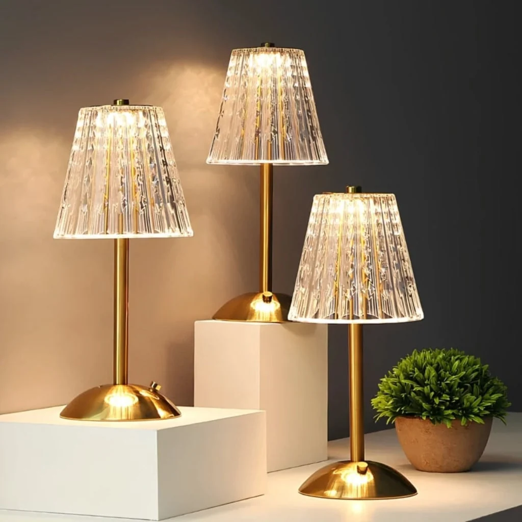 Lampada Tavolo Design Moderno Illuminazione Decorativa - Image 5