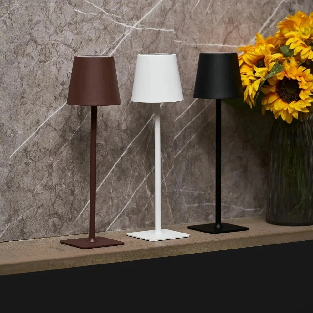 Lampada Tavolo Design Moderno Stile Minimalista - Image 3