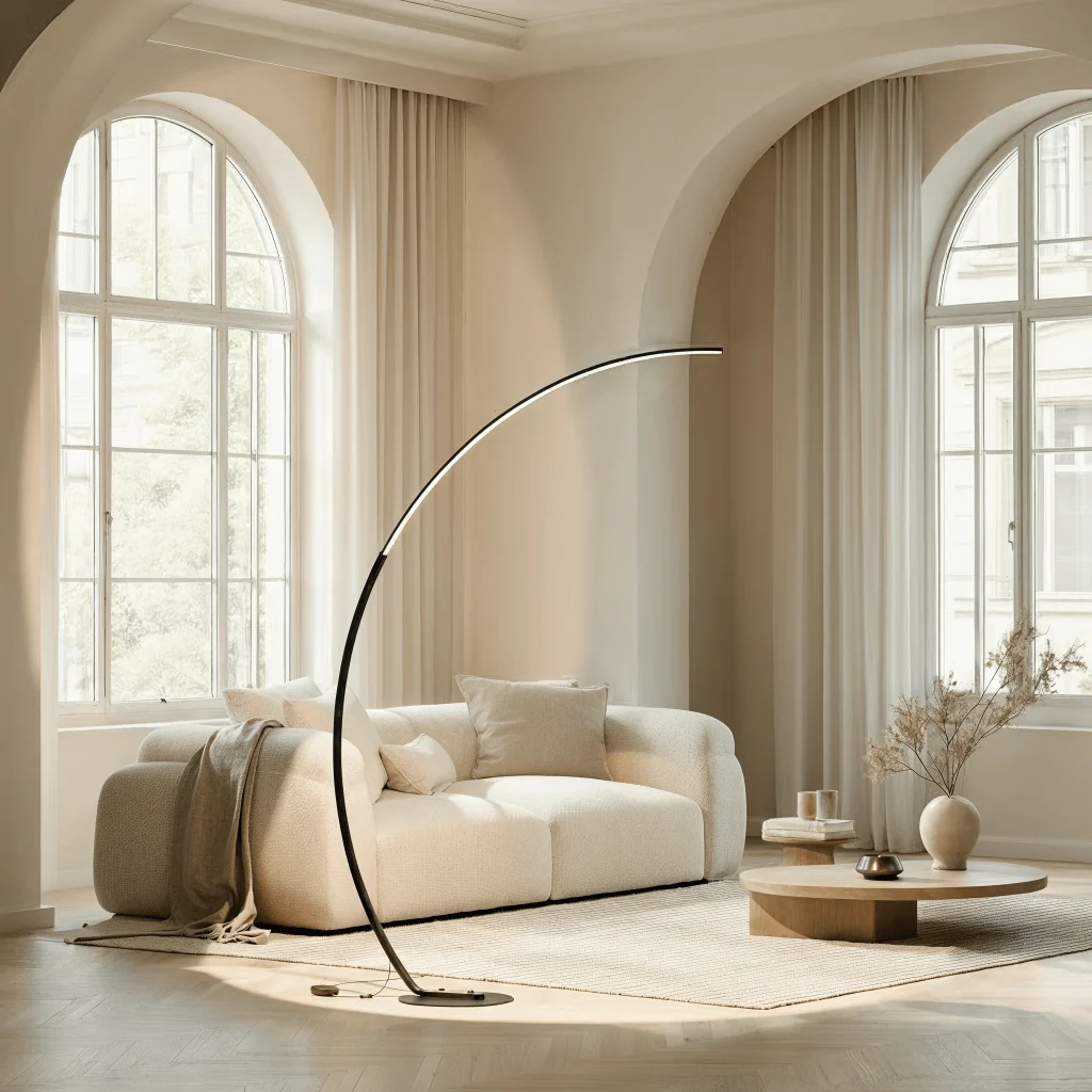 Lampada Terra Arco Design Moderno - Image 4