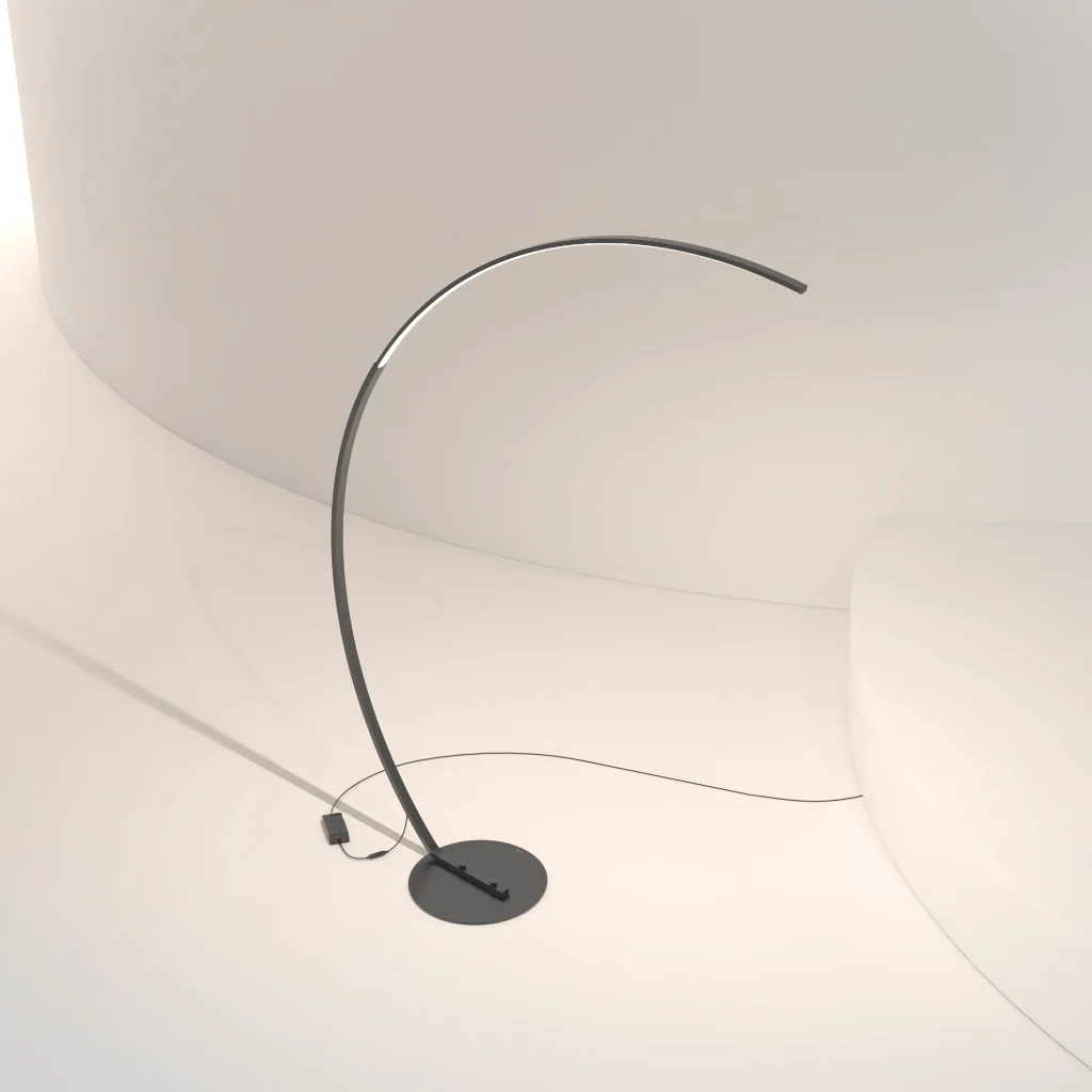 Lampada Terra Arco Design Moderno - Image 9