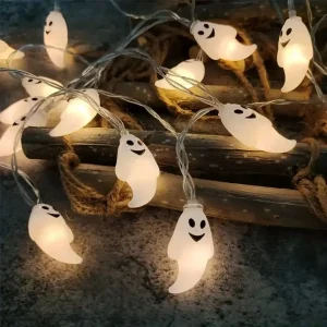 Decorazioni Halloween Luci Fantasma Stringa Batteria