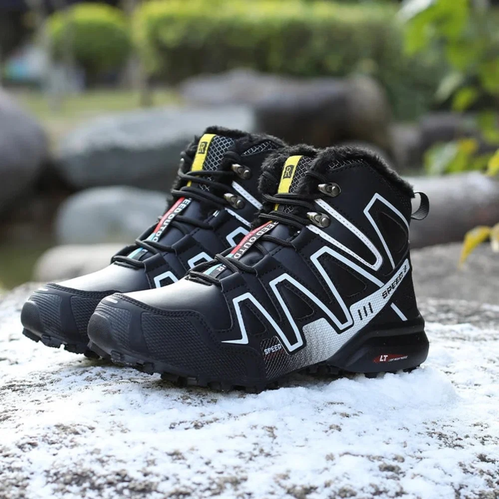Uomo Scarpe Trekking Scarpe Montagna Impermeabili Antiscivolo - Image 8
