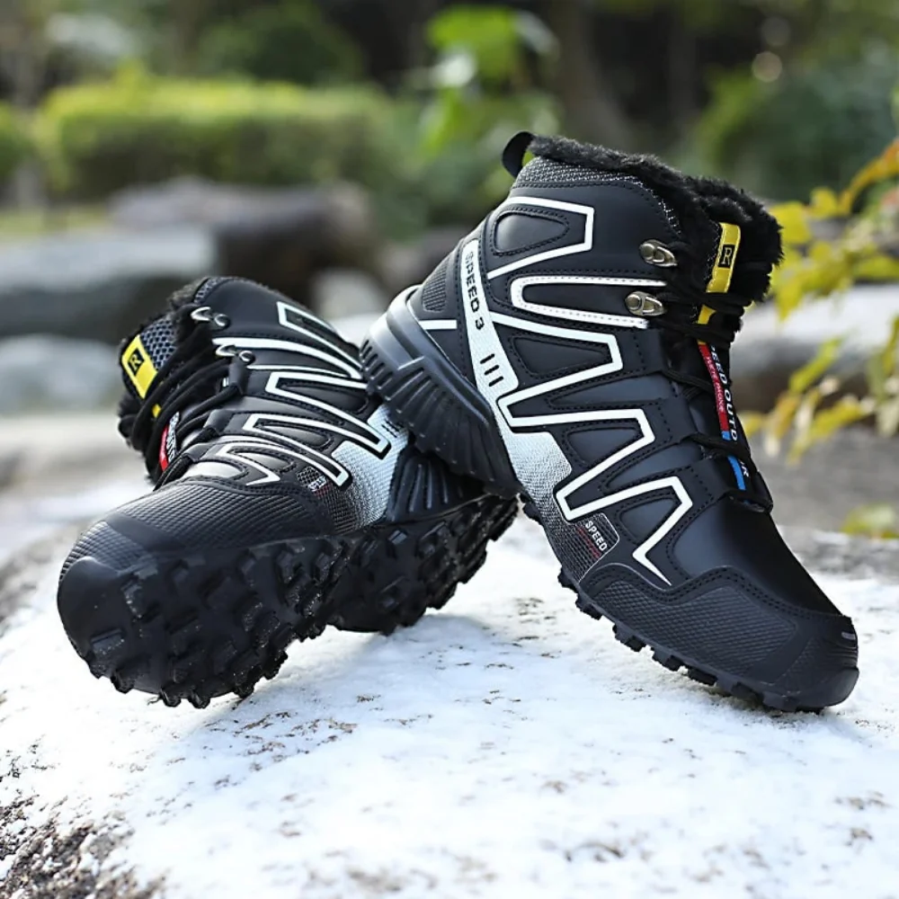 Uomo Scarpe Trekking Scarpe Montagna Impermeabili Antiscivolo - Image 9