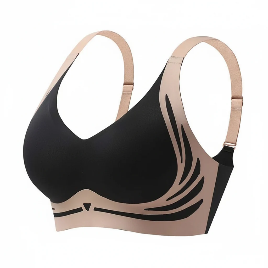 Donna Reggiseno Push Up Copertura Completa Sostegno Quotidiano - Image 3