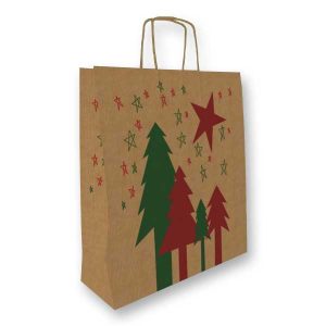 Saco Kraft Natal