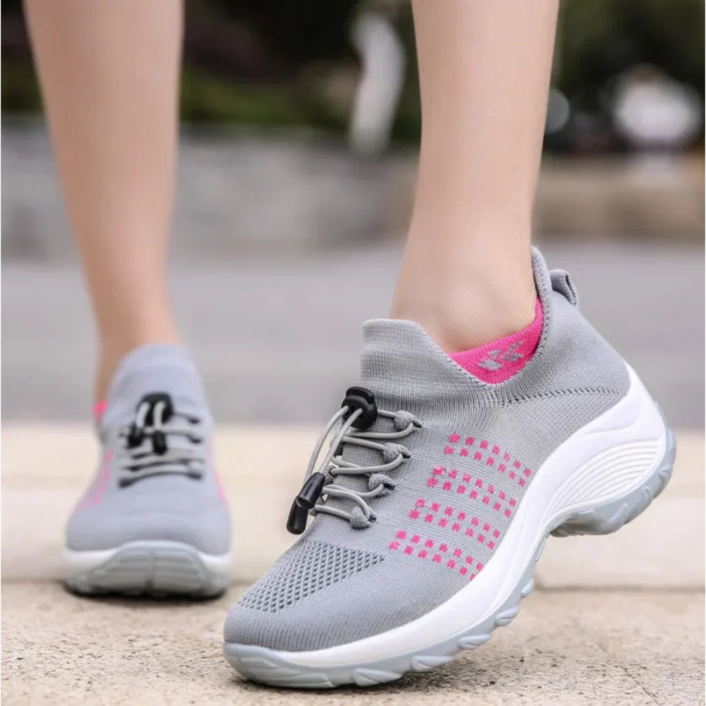 Scarpe Ortopediche Camminata Antiscivolo Traspiranti Lacci - Image 6