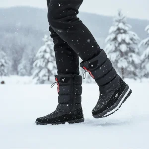 Stivali Invernali Alti Impermeabili Comodi