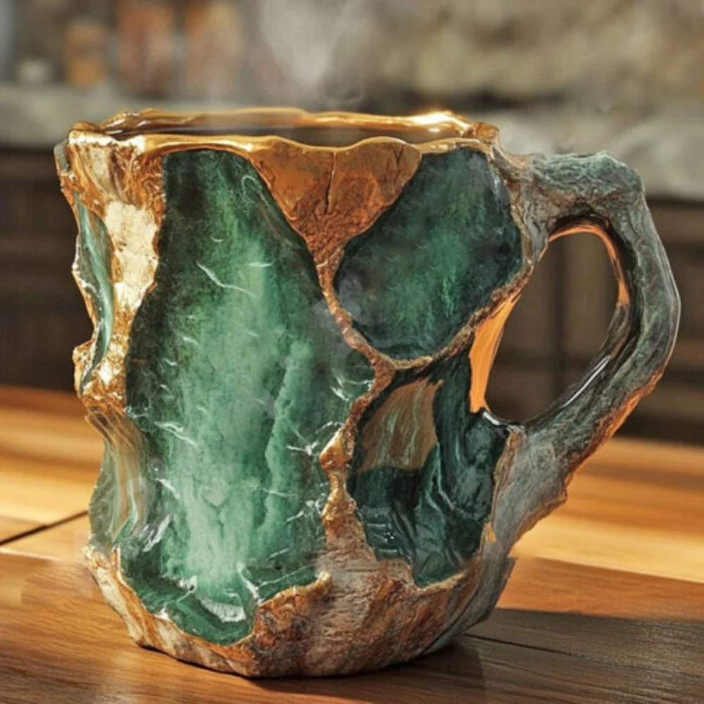 Tazza Caffè Cristallo Design Unico Decorativo - Image 2