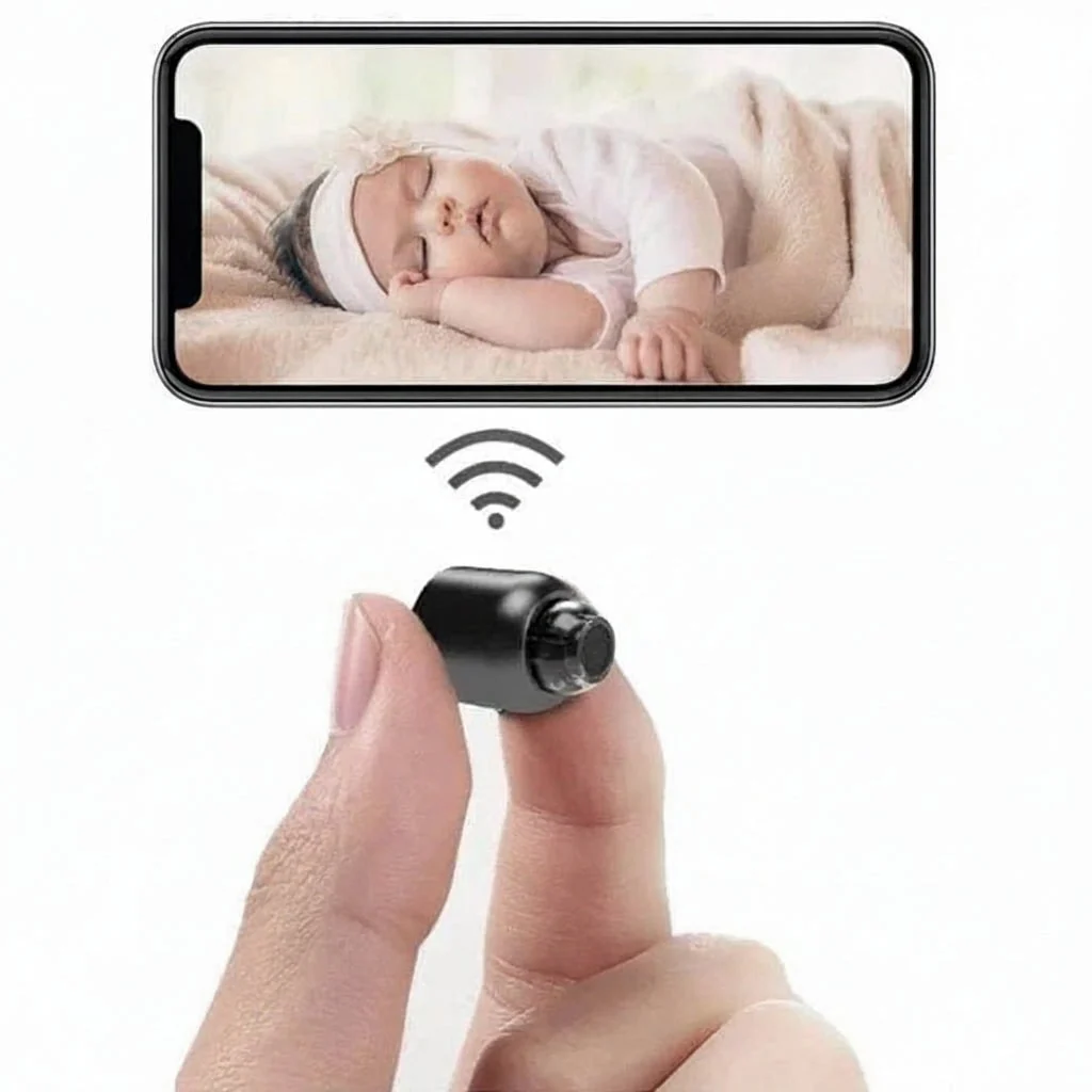 Telecamera Sorveglianza Wireless Design Compatto