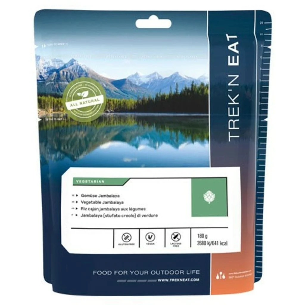 Jambalaya com vegetais Trek’n Eat