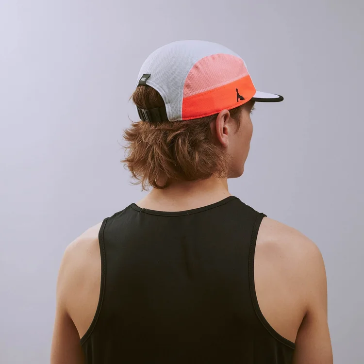 VAGA CLUB CAP - WHITE CORAL / NEON PEACH - Image 5